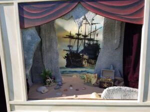 Pirate Cave Scenery for puppets